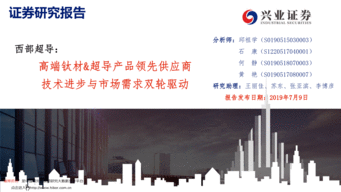 西部超導(688122) 高端鈦材與超導產品領先供應商，雙輪驅動下的成長機遇